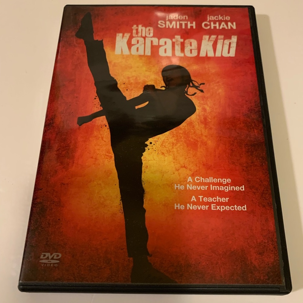 THE KARATE KID DVD.